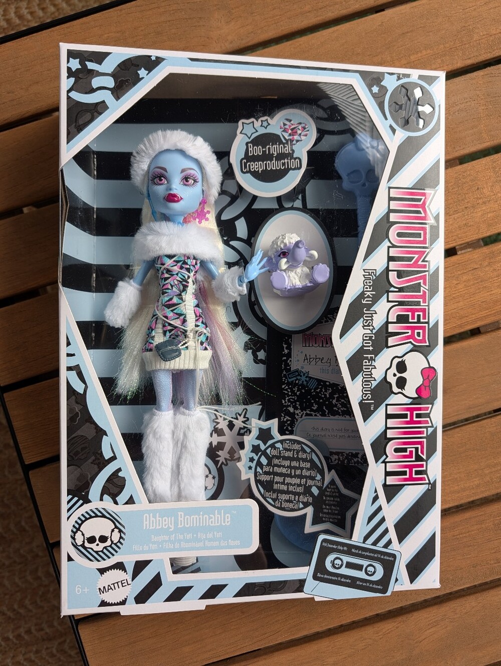 Monster High Abbey Bominable Boo-riginal Creeproduction NEW